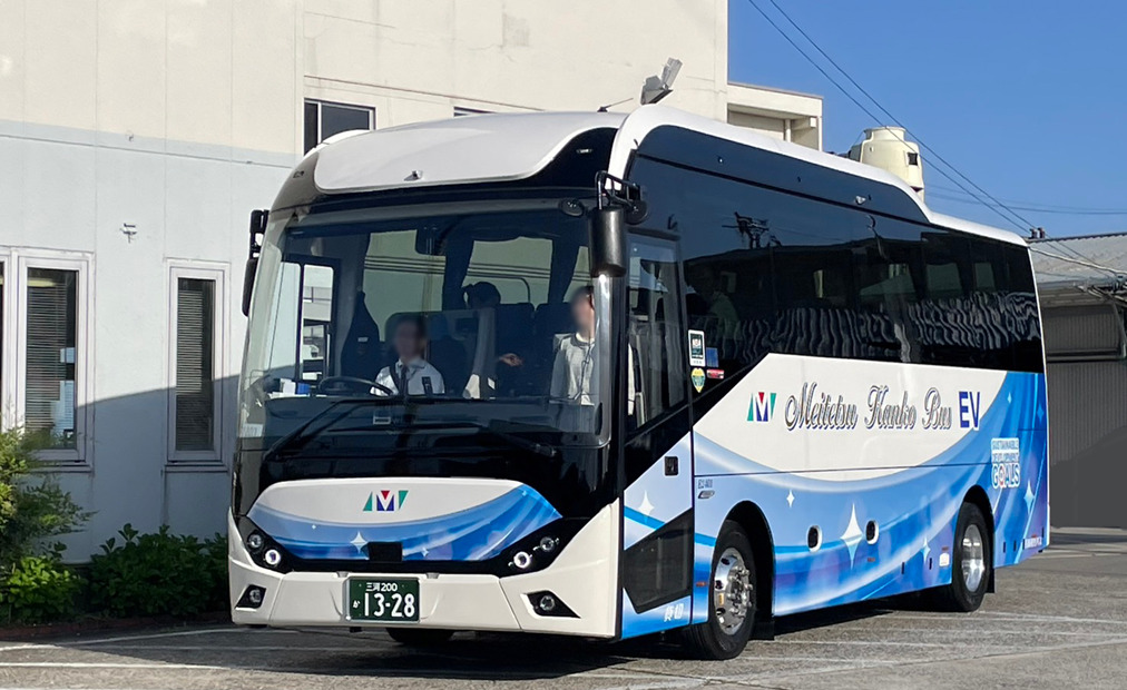 名鉄観光バス株式会社様へ中型観光EVバスを1台納車しました